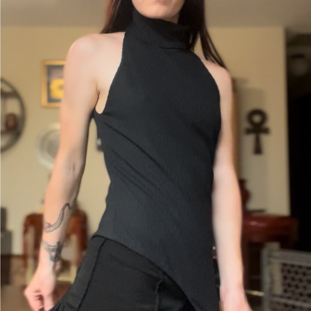 Turtleneck bodysuit